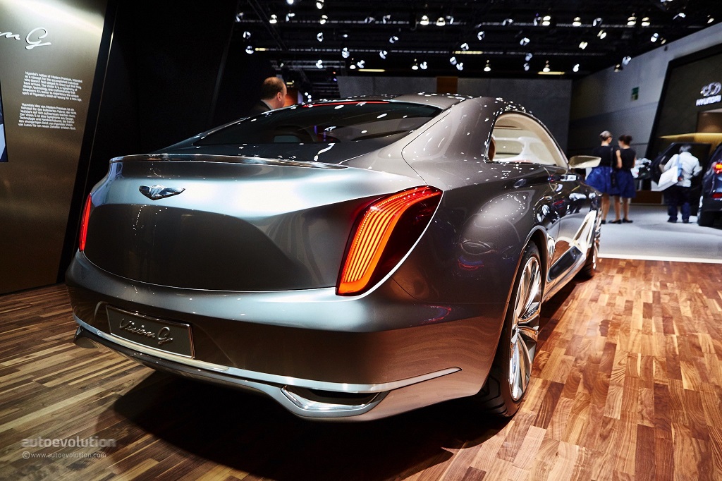 Hyundai Vision G Concept nâng tầm đẳng cấp cho Genesis Coupe thế hệ mới 