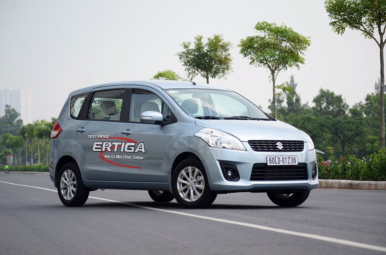 Lịch lái thử dòng xe gia đình Suzuki Ertiga trên toàn quốc 