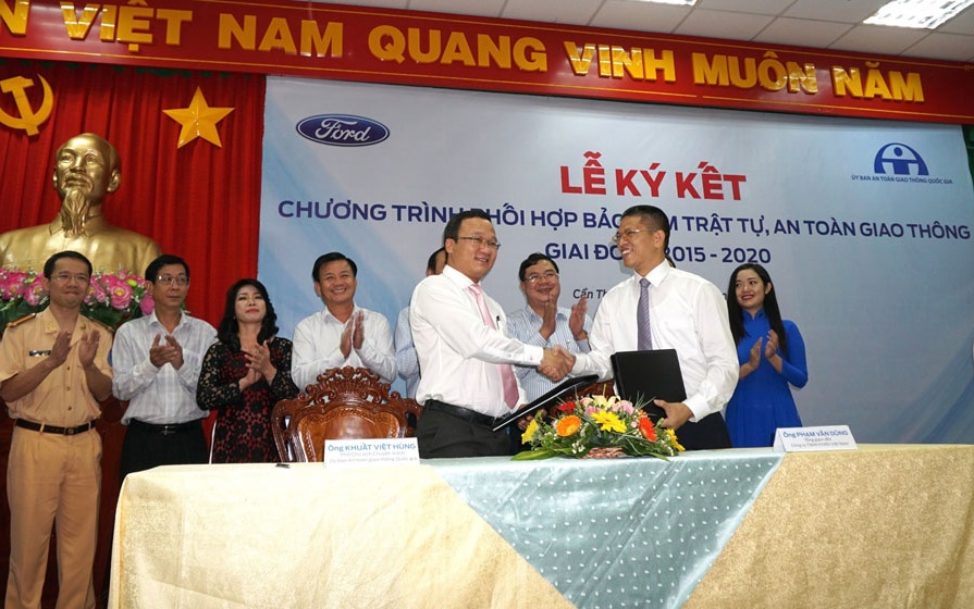 Ford mở rộng hợp tác tăng cường an toàn giao thông tại Việt Nam