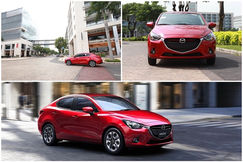 Mazda 2 2015 và Toyota Vios 2015: Lợi thế cho kẻ đến sau