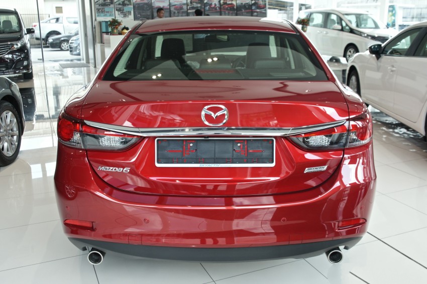 Mazda6 bản nâng cấp 2015 đã có mặt tại Đông Nam Á