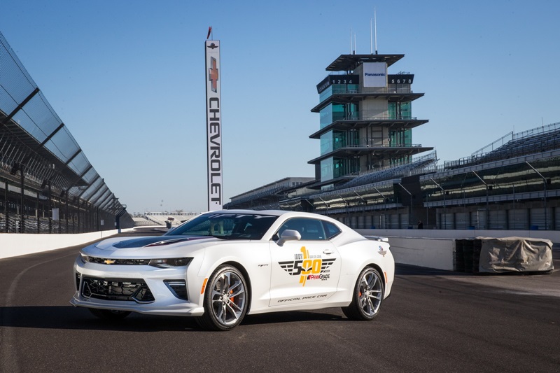 Chevrolet Camaro vào vai “kẻ dẫn đường” tại giải đua xe Indianapolis 500