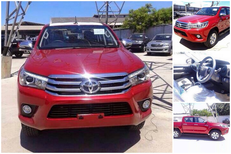 Cận ngày ra mắt, Toyota Hilux 2016 lộ diện nguyên hình