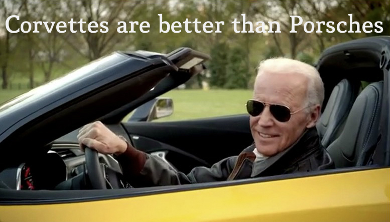 Phó Tổng thống Mỹ: “Corvette tốt hơn so với Porsche”