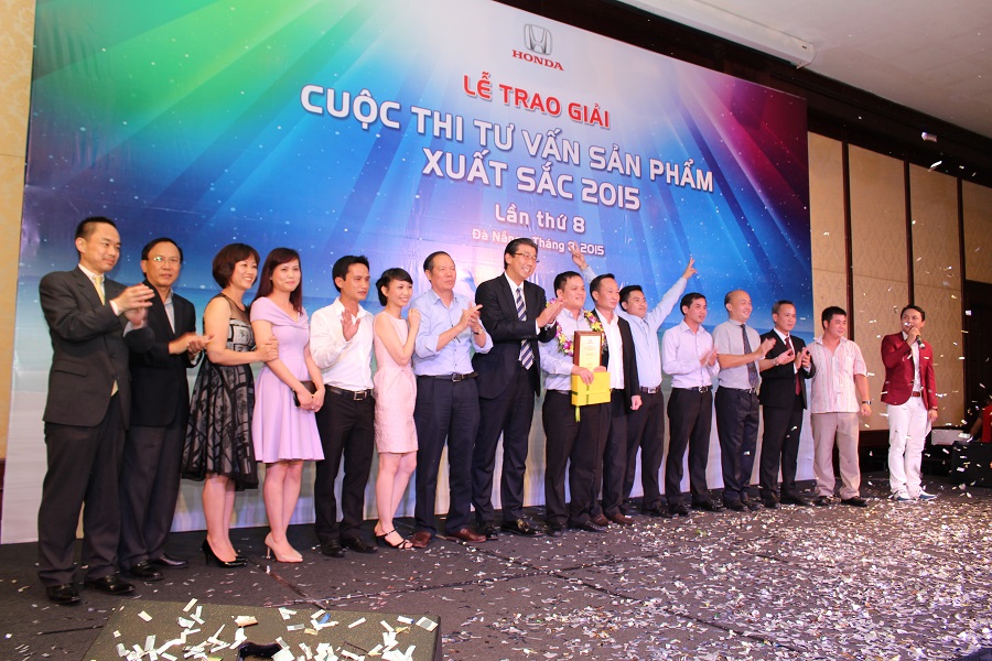 Honda Việt Nam tổ chức cuộc thi tư vấn sản phẩm xuất sắc năm 2015