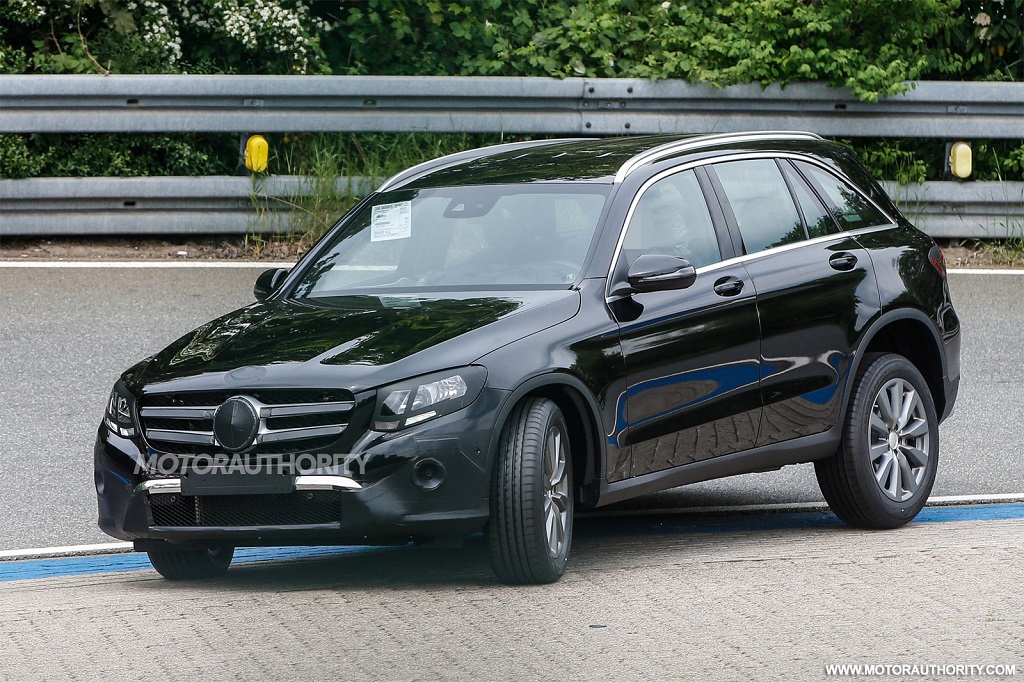 Mercedes-Benz GLK-Class thế hệ mới lộ diện gần như hoàn toàn