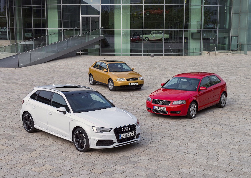 Audi A3 bán được 3,6 triệu xe sau 2 thập kỷ ra mắt