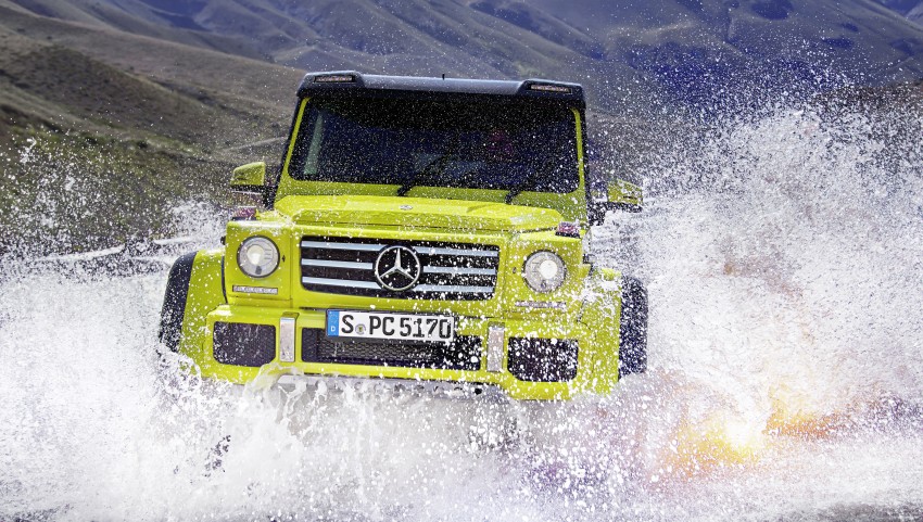 “Chiến binh” Mercedes-Benz G500 4x4² sắp đi vào sản xuất