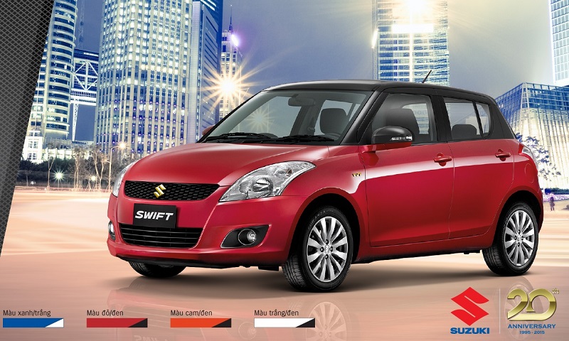 Kỷ niệm 20 năm, Suzuki khuyến mãi hấp dẫn cho khách hàng mua xe
