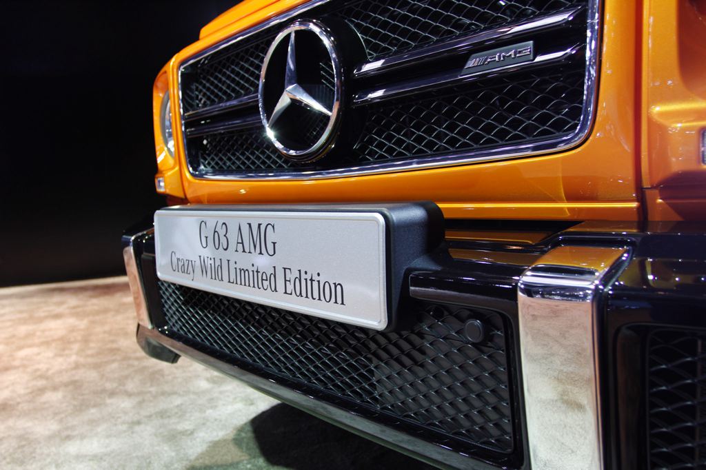 Mercedes-Benz G63 AMG Crazy Wild Edition tỏa sáng tại triển lãm ô tô Thượng Hải
