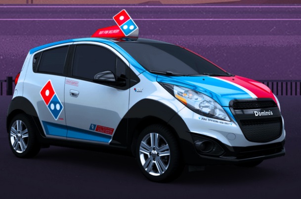 Chevrolet bắt tay cùng Domino để biến Spark trở thành xe giao bánh pizza