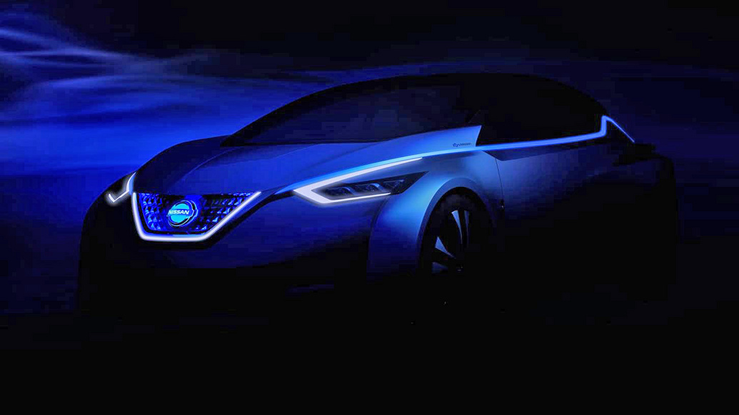 Nissan hé lộ mẫu xe điện concept sẽ ra mắt tại Tokyo Motor Show 2015 