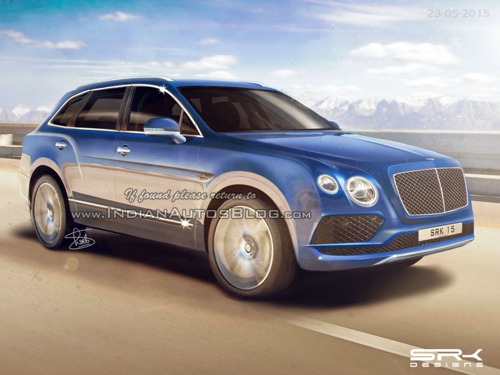 Siêu xe SUV - Bentley Bentayga sắp bước ra thế giới