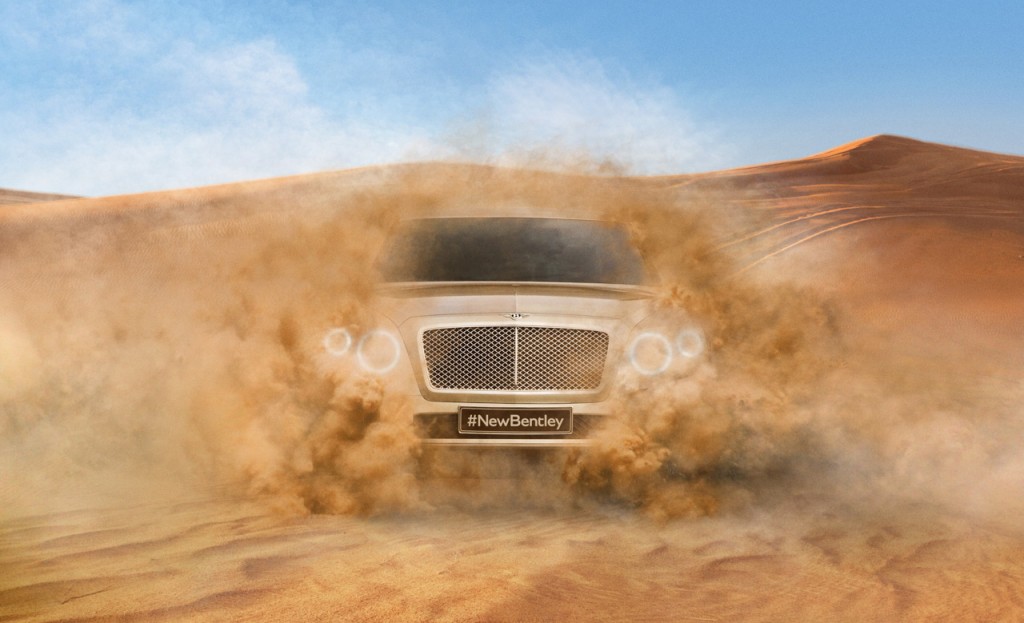 Siêu xe SUV - Bentley Bentayga sắp bước ra thế giới