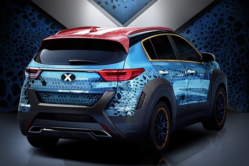 Kia Sportage 2016 lột xác mang phong cách X-men
