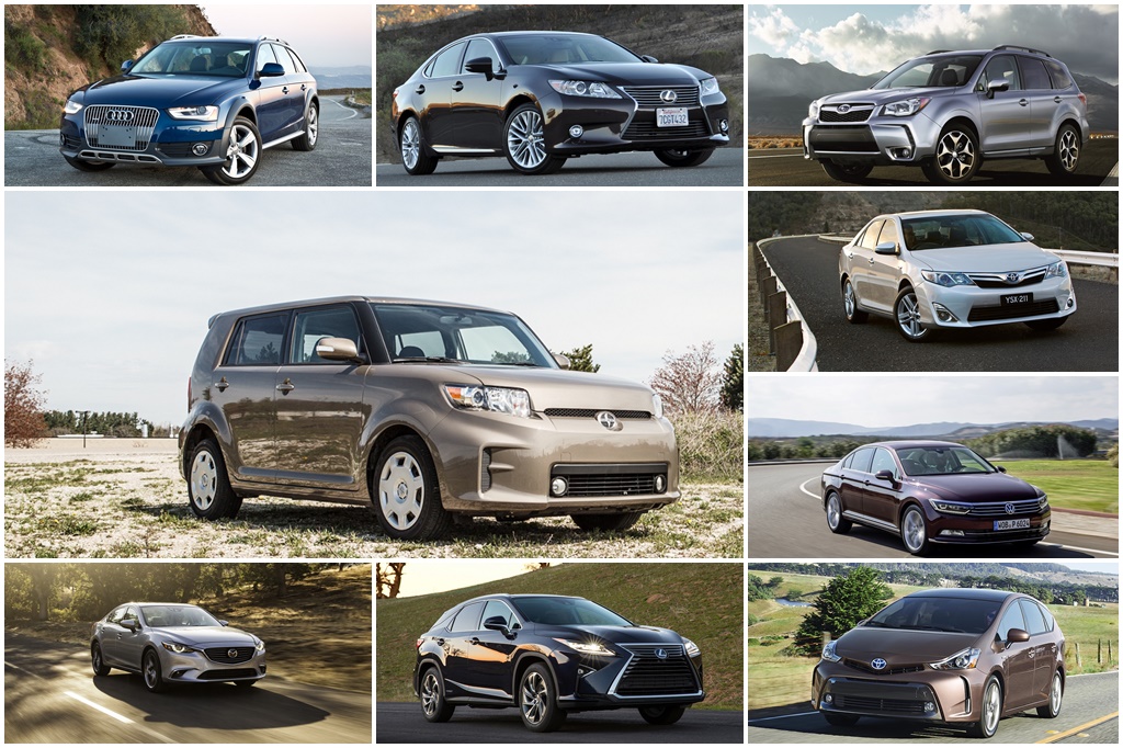 Toyota áp đảo danh sách 10 mẫu xe bền bỉ nhất