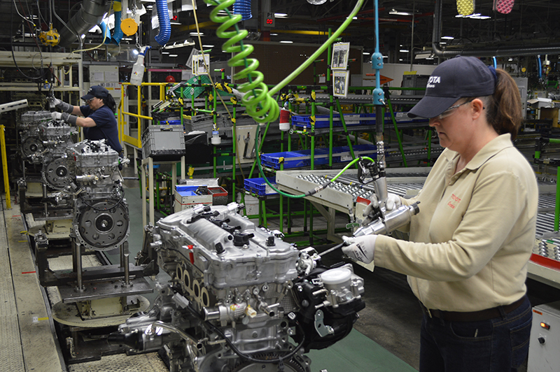 Nhà máy Toyota Alabama xuất xưởng động cơ thứ 4 triệu 