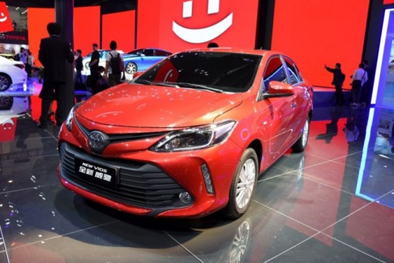 Toyota Vios 2016 lộ diện với dáng vẻ sang trọng