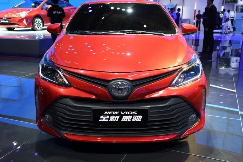 Toyota Vios 2016 lộ diện với dáng vẻ sang trọng