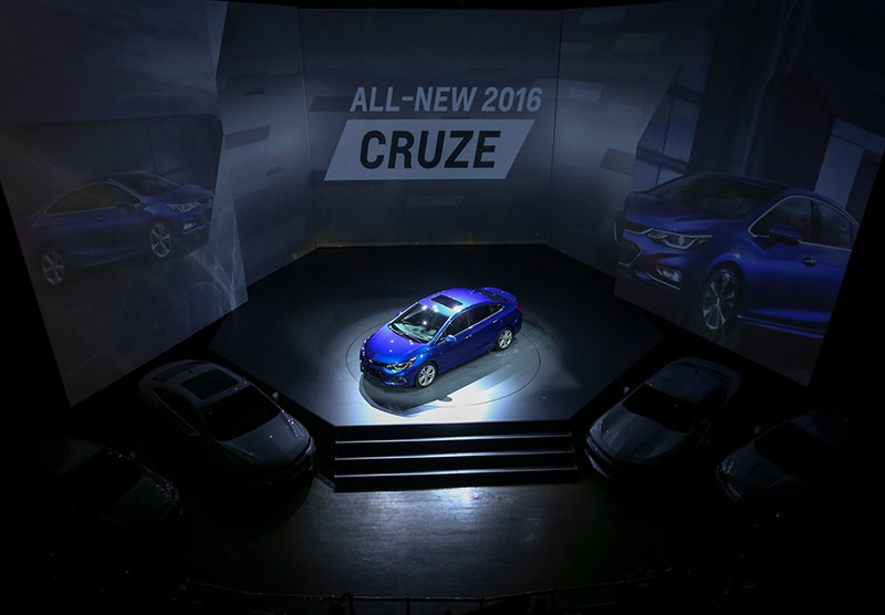 Video: Khám phá “tân binh” Chevrolet Cruze 2016 vừa ra mắt