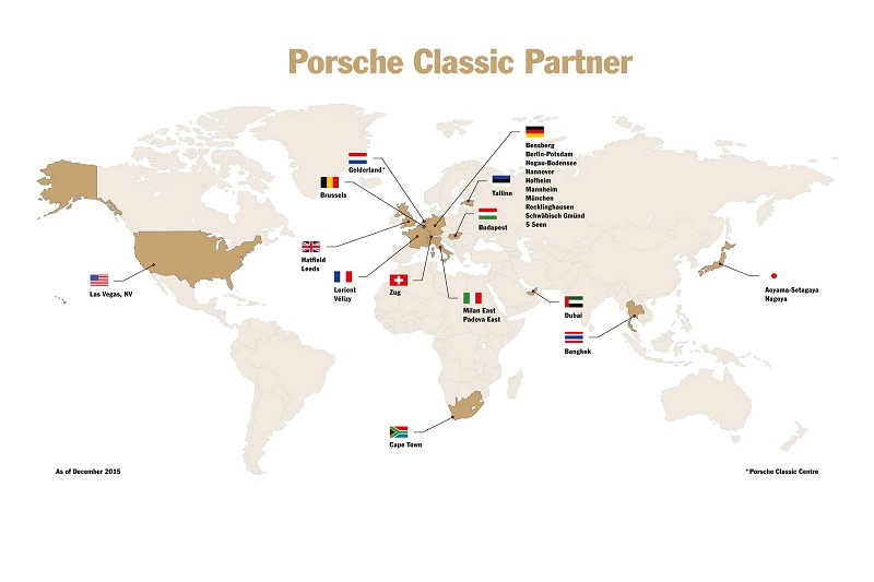 Trung tâm xe cổ đầu tiên của Porsche khai trương tại Hà Lan