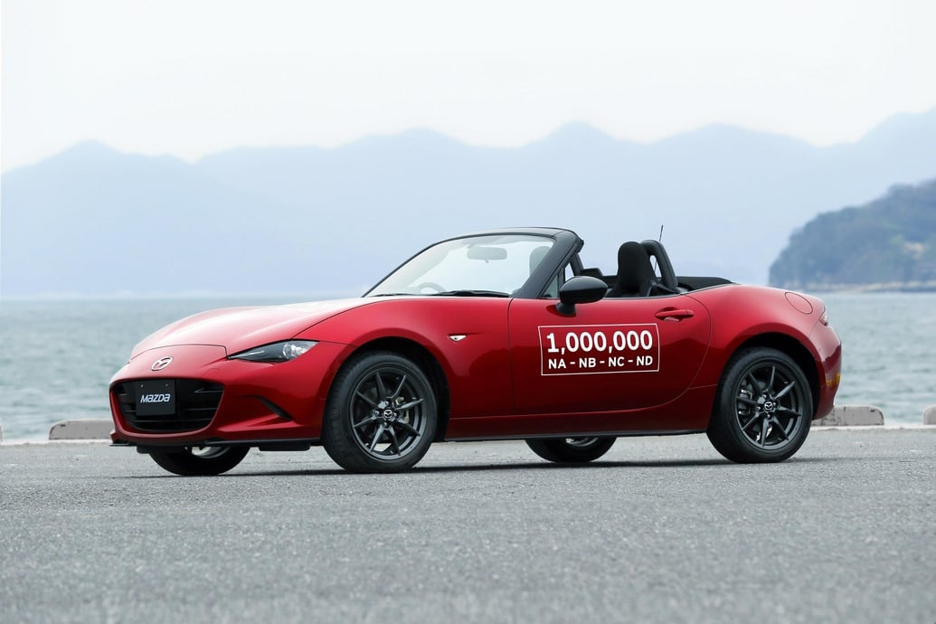 Mazda MX-5 Miata “Xe thế giới của năm” cán mốc 1 triệu chiếc