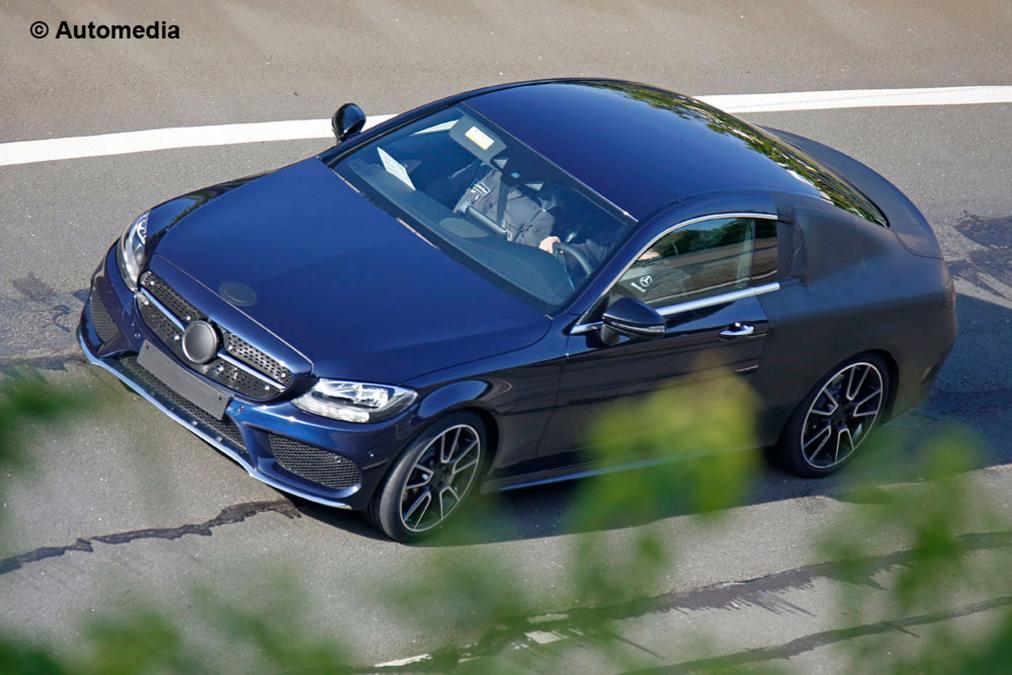 Mercedes-Benz C-Class Coupe 2016 xuất hiện trên đường thử