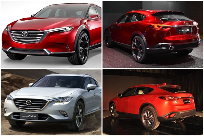 Mazda CX-4 có gì khác so với phiên bản Koeru Concept?