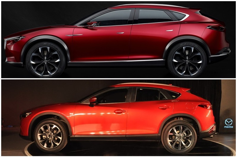 Mazda CX-4 có gì khác so với phiên bản Koeru Concept?