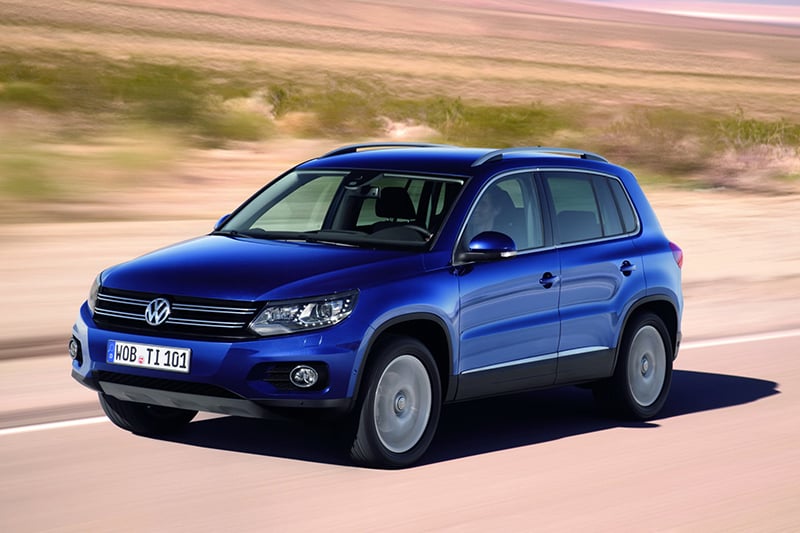 Volkswagen sắp trình làng phiên bản cải tiến của Tiguan 