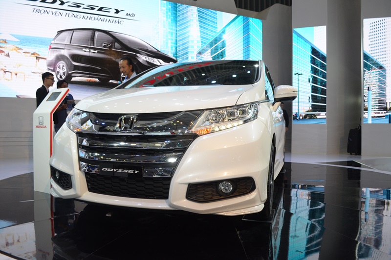 Honda chính thức trình làng “tân binh” Odyssey tại Vietnam Motor Show 2015