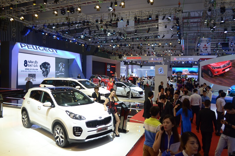 Thaco đánh dấu sự trở lại ấn tượng tại Vietnam Motor Show 2015