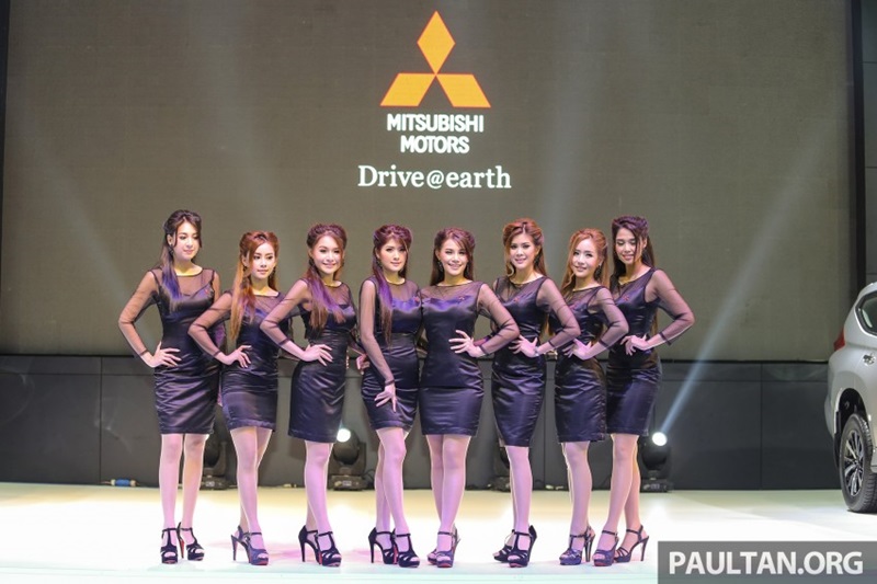 Đã mắt với dàn chân dài tạo dáng tại Bangkok Motor Show 2016