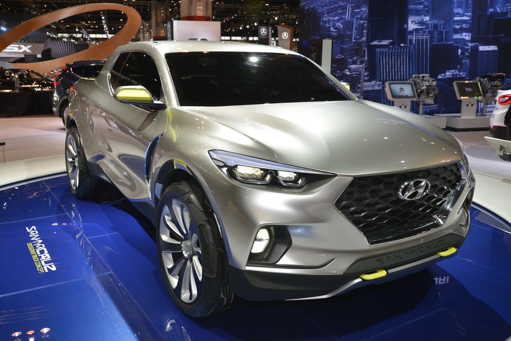 Hyundai sẽ bắt đầu sản xuất bán tải Santa Cruz vào tháng 11