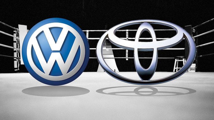 Volkswagen chiếm ngôi vương của Toyota nửa đầu năm 2015