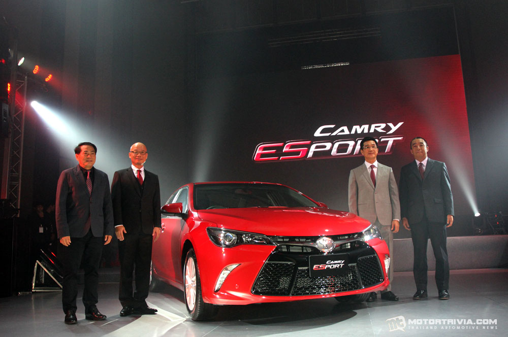 Chiêm ngưỡng vẻ đẹp Toyota Camry ESport vừa ra mắt tại Thái Lan