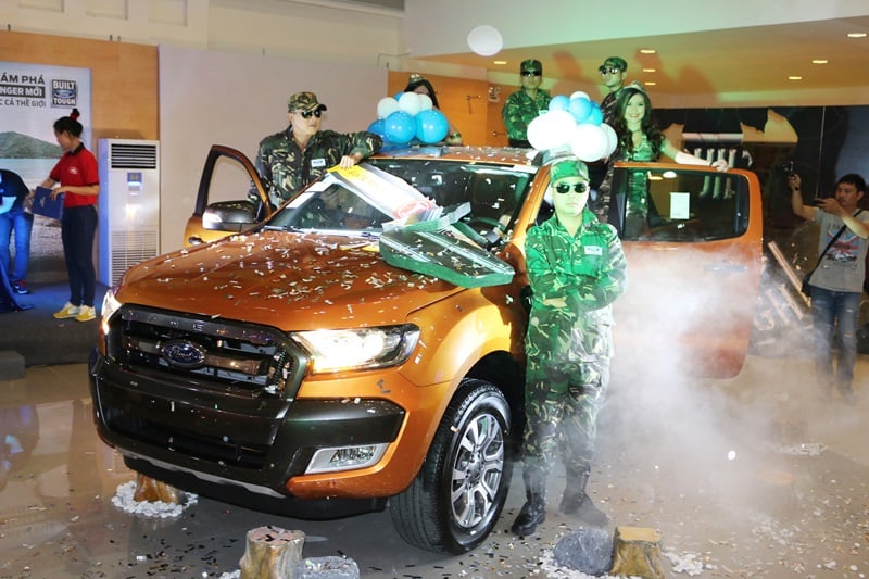 Ford Ranger thế hệ mới ra mắt tại đại lý Sài gòn Ford Trần Hưng Đạo