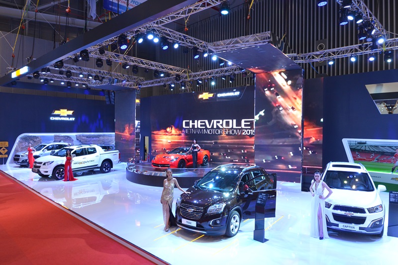 Khám phá 3 mẫu xe mới của Chevrolet tại Vietnam Motor Show 2015