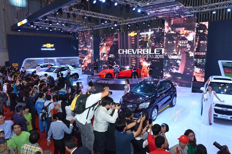Khám phá 3 mẫu xe mới của Chevrolet tại Vietnam Motor Show 2015