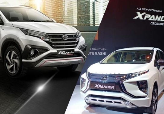 So sánh Mitsubishi Xpander 2018 và Toyota Rush 2018: Thực dụng hay tiện nghi?