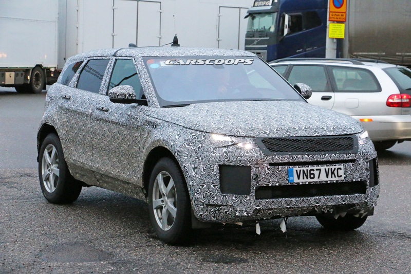 Range Rover Evoque 2019 “lăn bánh” thử nghiệm, giống đàn anh Velar