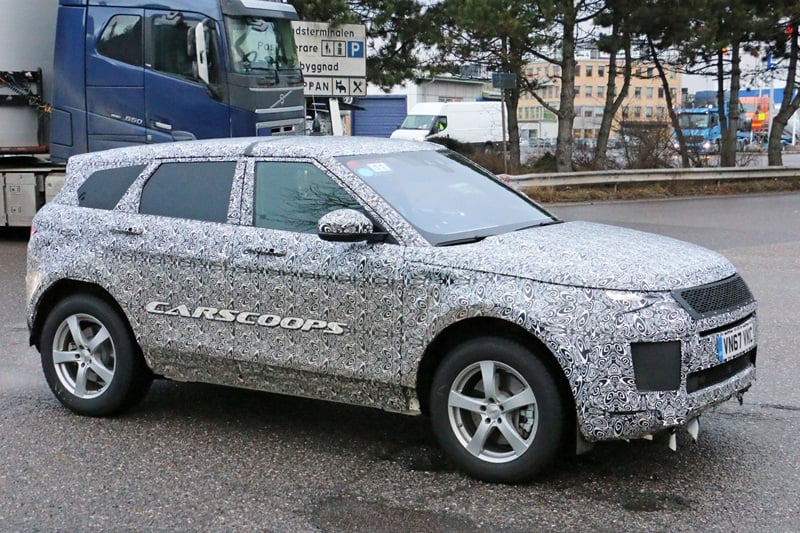 Range Rover Evoque 2019 “lăn bánh” thử nghiệm, giống đàn anh Velar