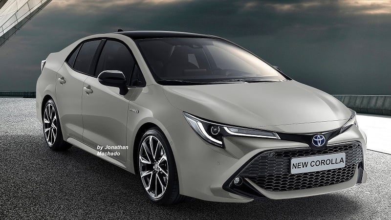 Lộ diện hình ảnh đầu tiên của Toyota Corolla Altis 2019