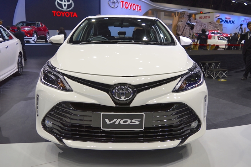 Toyota Vios 2017 mới ra mắt tại Thái Lan với giá từ 425 triệu đồng
