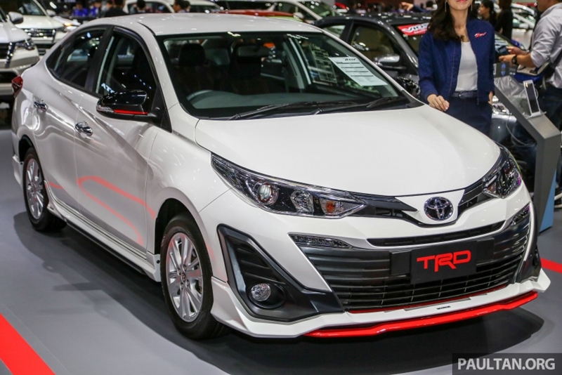 Toyota Yaris Ativ TRD - phiên bản thể thao của Vios thế hệ mới ra mắt tại Thái Lan
