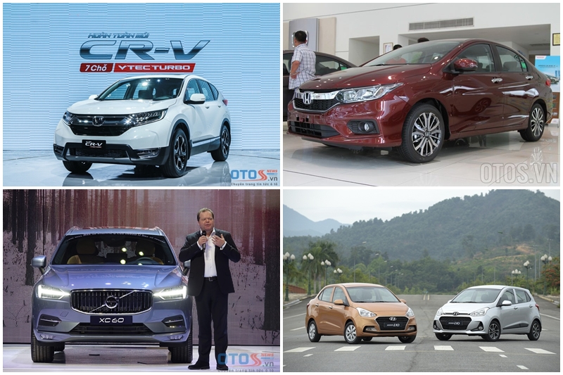 Những sự kiện nổi bật tại thị trường ô tô Việt Nam năm 2017