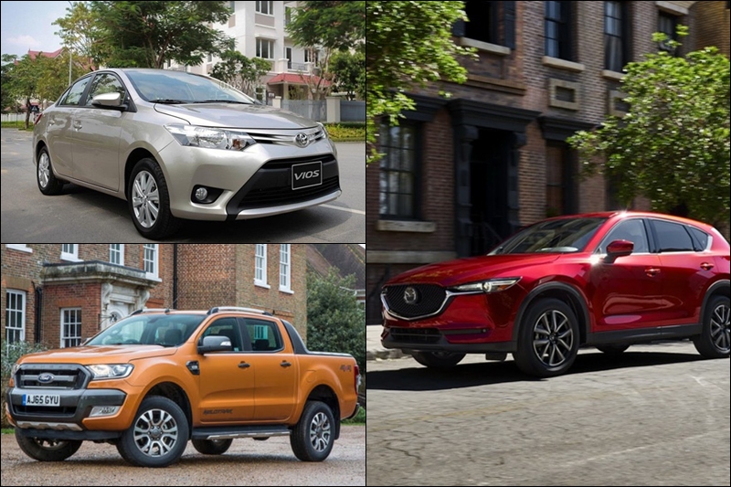 TOP 10 mẫu xe bán chạy nhất tháng 10 : Đến lượt Mazda CX-5