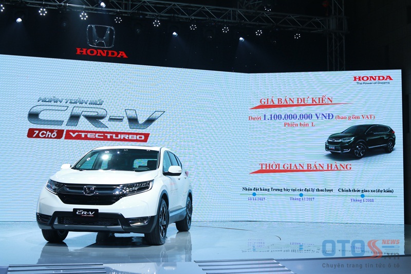 Vướng thuế nhập khẩu 30%, Honda CR-V “chốt” giá từ 1,136 tỷ đồng