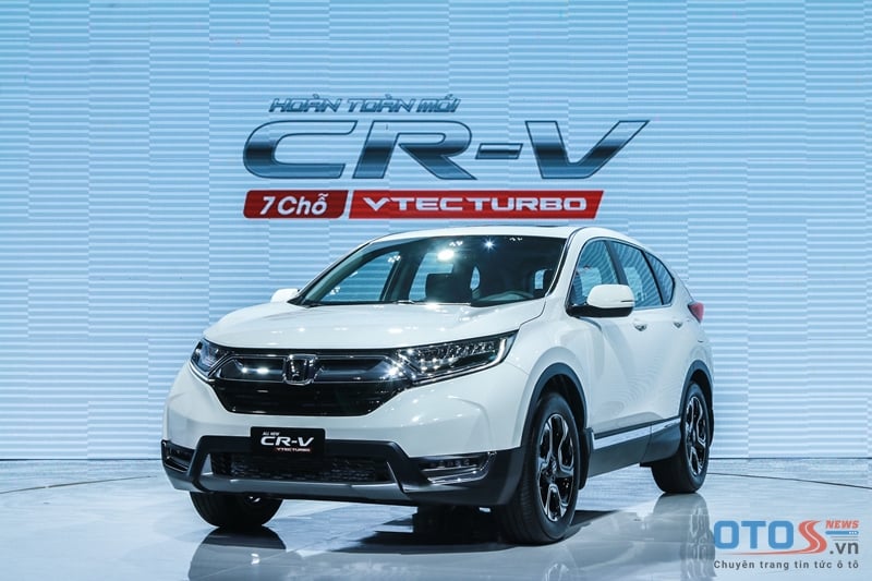 Chi tiết Honda CRV 2017 cấu hình 7 chỗ ngồi tại Thái Lan