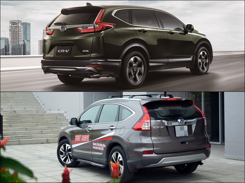 So sánh Honda CR-V 2017 mới và thế hệ tiền nhiệm: kẻ kế nhiệm hoàn hảo